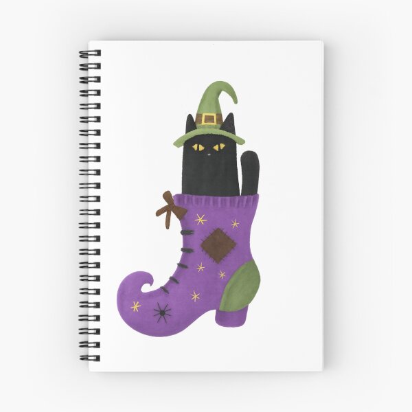 Item preview, Naughty Witchy Cat In Witches Shoes designed and sold by TheWishingShed.