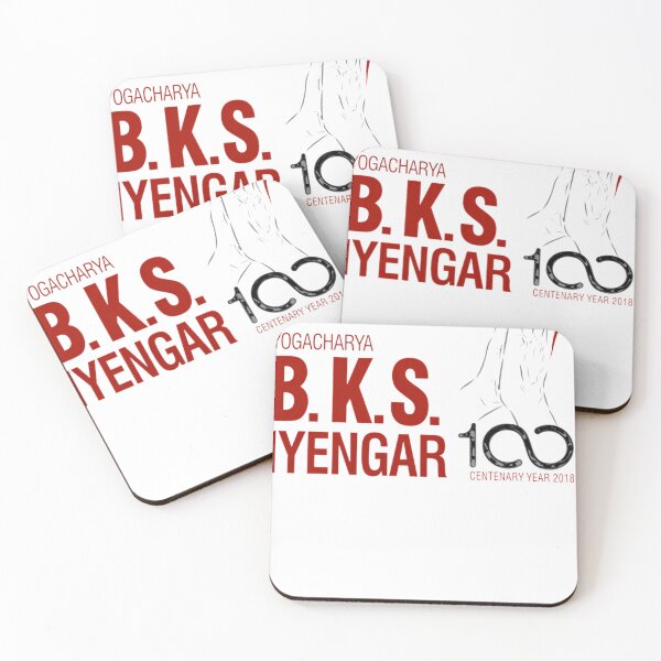 Item preview, BKS-IYENGAR-OFFICIAL-CENTENARY-YEAR-LOGO---CHARITY-DESIGN designed and sold by RichardCHelms.