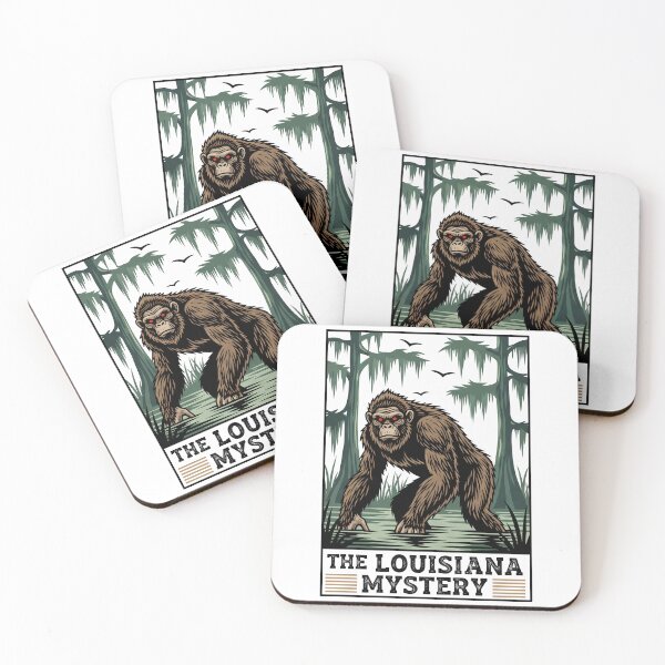 Item preview, The Louisiana Mystery: Red-Eyed Swamp Cryptid Legend designed and sold by k3rstman1.