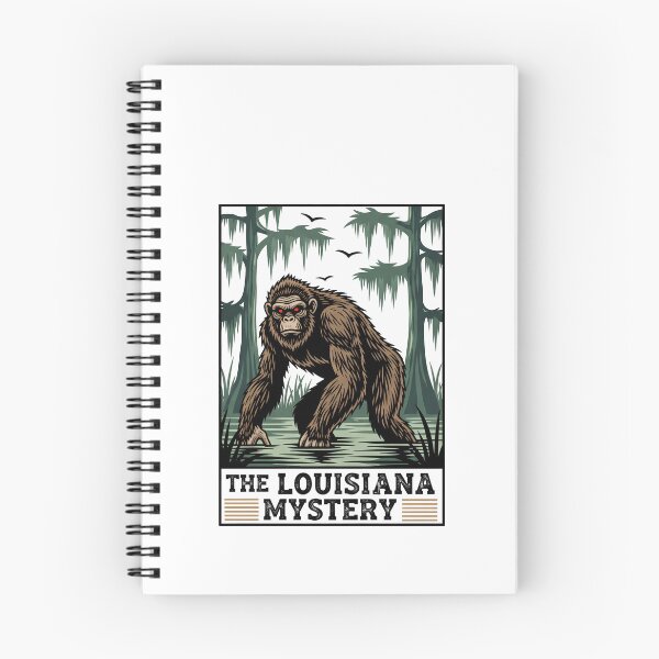 Item preview, The Louisiana Mystery: Red-Eyed Swamp Cryptid Legend designed and sold by k3rstman1.