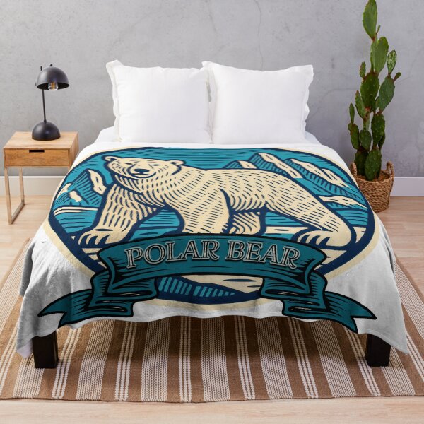 Item preview, Arctic Majesty – Vintage Polar Bear Emblem designed and sold by ForeverPrintsOK.