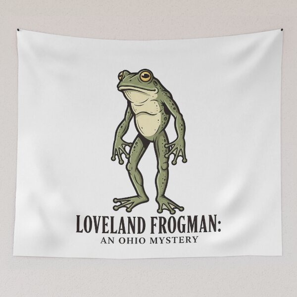 Item preview, Loveland Frogman: Ohio's Mysterious Cryptid Legend designed and sold by k3rstman1.