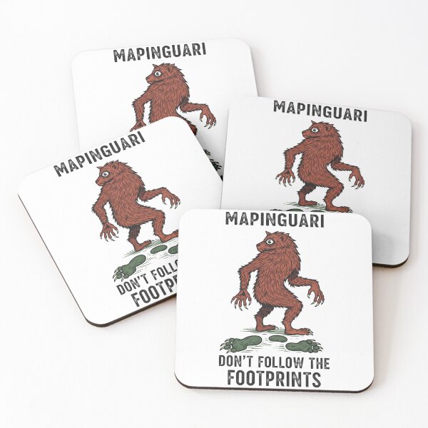 Item preview, Mapinguari Amazonian Cryptid Legend - Don't Follow The Footprints designed and sold by k3rstman1.