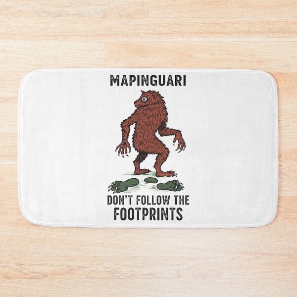 Item preview, Mapinguari Amazonian Cryptid Legend - Don't Follow The Footprints designed and sold by k3rstman1.