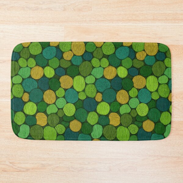 Item preview, Abstract pattern of green stones with wood grain texture. designed and sold by Piotrek0001.
