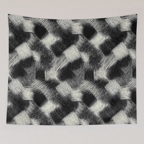 Item preview, Abstract dynamic grunge style pattern with scribbled hatching. designed and sold by Piotrek0001.