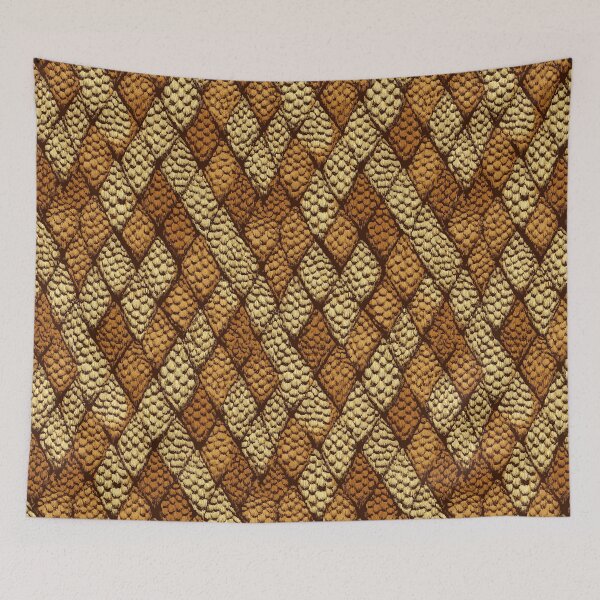 Item preview, Golden pattern with a texture resembling scales or pinecones. designed and sold by Piotrek0001.
