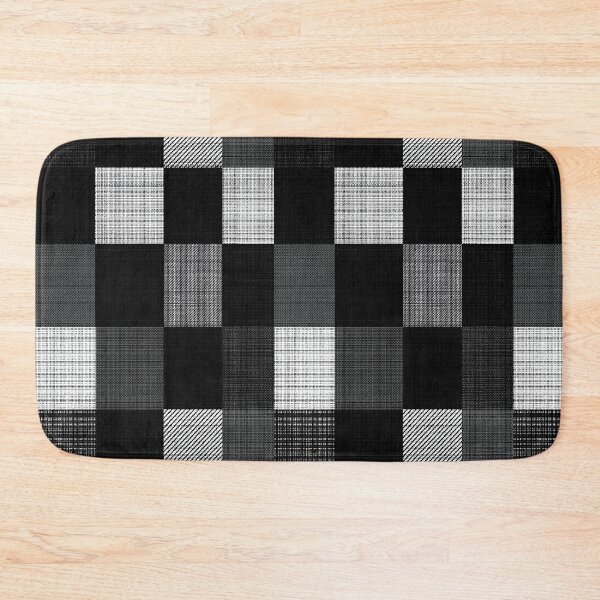 Item preview, Monochrome patchwork of squares with various geometric textures. designed and sold by Piotrek0001.