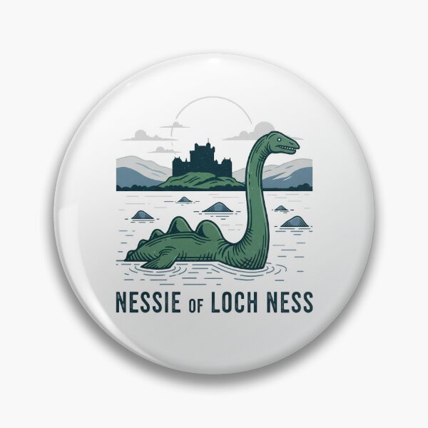 Item preview, Loch Ness Monster Legend: Vintage Scottish Cryptid Mystery designed and sold by k3rstman1.