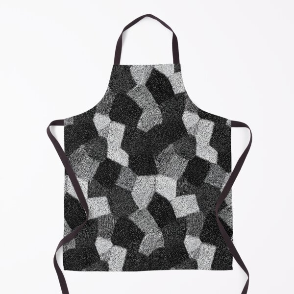 Item preview, Black and white abstract pattern of hand-drawn shapes. designed and sold by Piotrek0001.