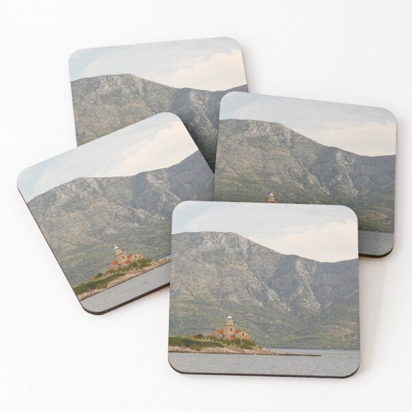 Item preview, Lighthouse on the Croatia Coastline designed and sold by katiekasperson.