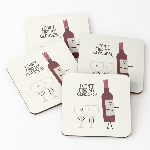 Item preview, Lost Glasses - Red designed and sold by HandsOffMyDinosaur.