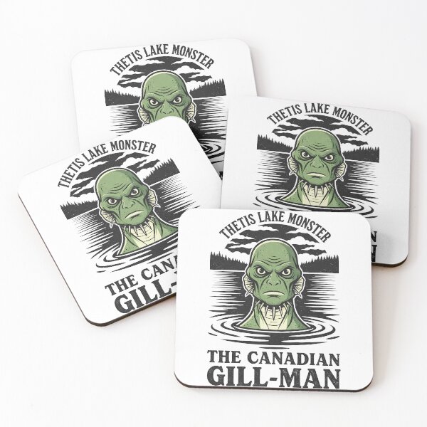 Item preview, Thetis Lake Monster Canadian Gill-Man Vintage Cryptid Lore designed and sold by k3rstman1.