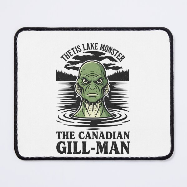 Item preview, Thetis Lake Monster Canadian Gill-Man Vintage Cryptid Lore designed and sold by k3rstman1.