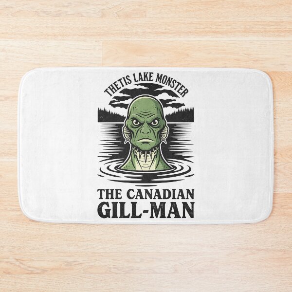 Item preview, Thetis Lake Monster Canadian Gill-Man Vintage Cryptid Lore designed and sold by k3rstman1.