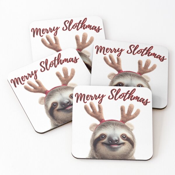 Item preview, Merry Slothmas- funny for Christmas designed and sold by artbyveresca.