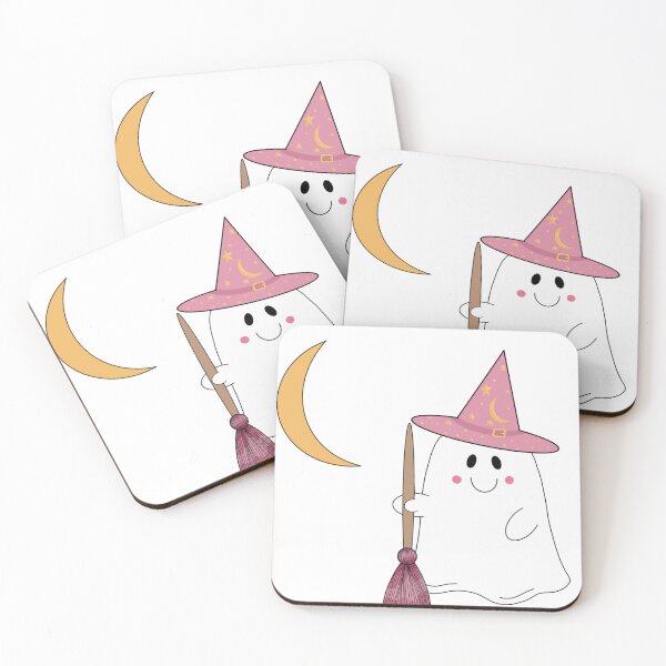Item preview, Witchy Halloween Ghost designed and sold by GeorgiaMystica.