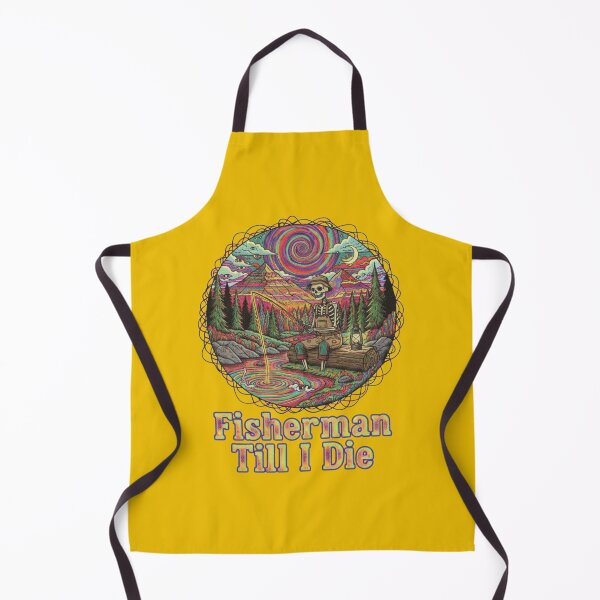 Item preview, Psychedelic Skeleton Fishing designed and sold by Too Kool Designing .