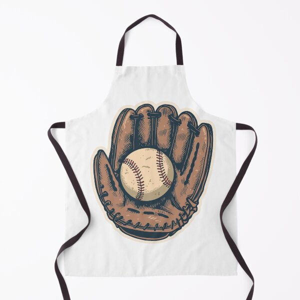Item preview, Retro Baseball Glove and Ball | Vintage Sport Design designed and sold by Jocamedahub.