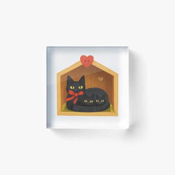 Item preview,  Black Cat Mummy With Kittens designed and sold by TheWishingShed.