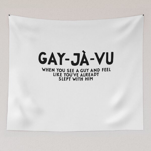 Item preview, Gay-jà-vu Funny Witty LGBTQ Pride designed and sold by k3rstman1.