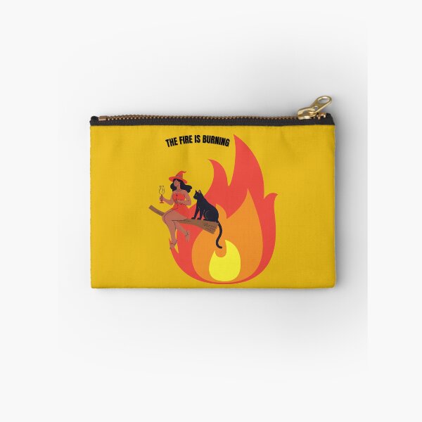 Item preview, The fire is burning and the cauldron is bubbling! I'm a witch. designed and sold by Knock on my door.