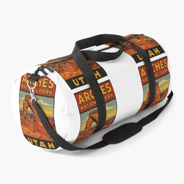 Item preview, National Park Utah Vintage Style Decal designed and sold by Decal Mania.