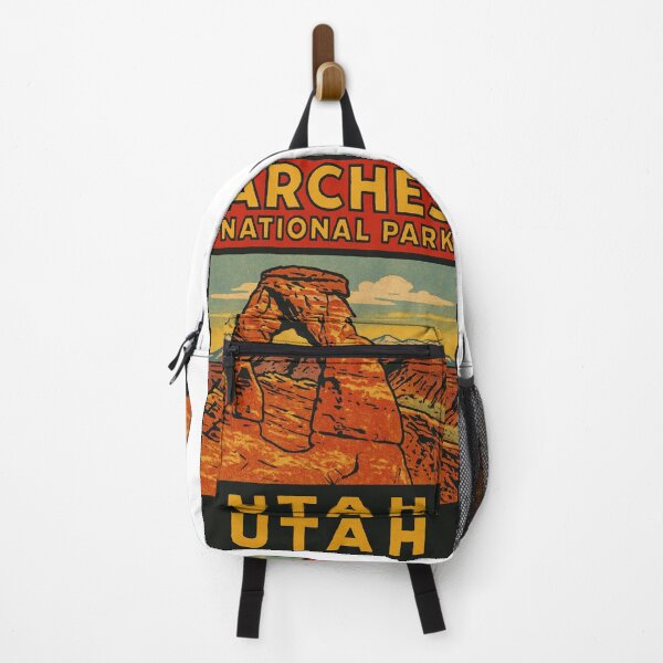Item preview, National Park Utah Vintage Style Decal designed and sold by Decal Mania.