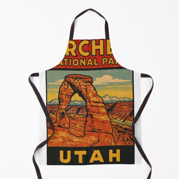 Item preview, National Park Utah Vintage Style Decal designed and sold by Decal Mania.