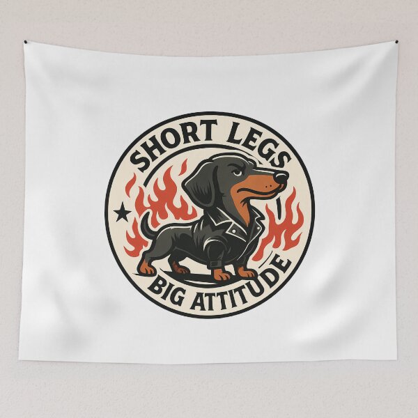 Item preview, Short Legs Big Attitude dachshund  designed and sold by k3rstman1.
