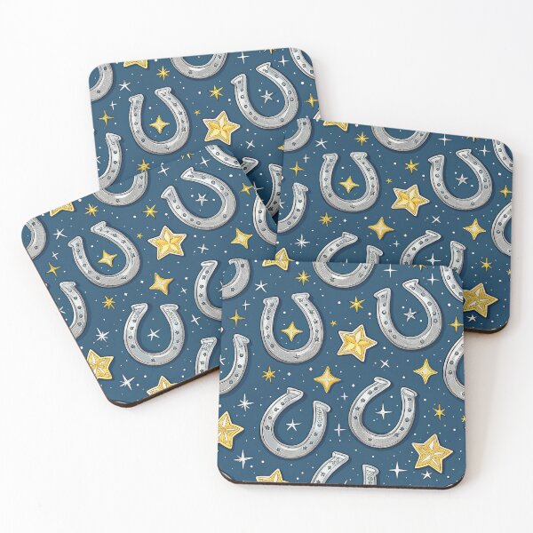 Item preview, Horseshoes and shooting stars , lucky symbol. designed and sold by Lucky 777.
