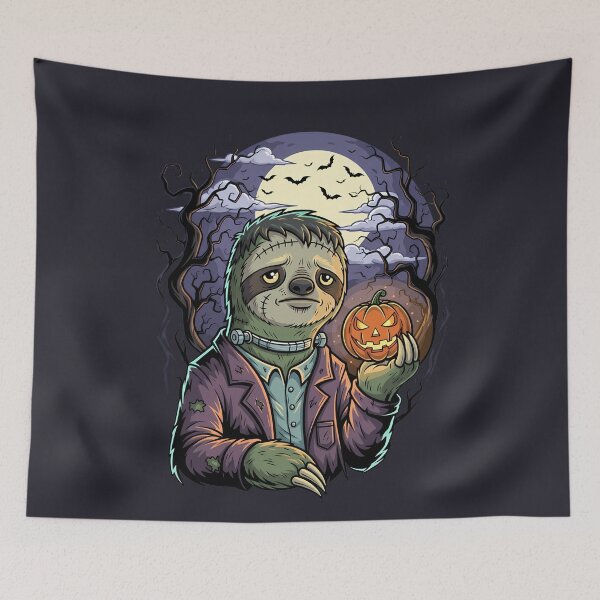 Item preview, Cute Funny Frankenstein Sloth Halloween designed and sold by k3rstman1.