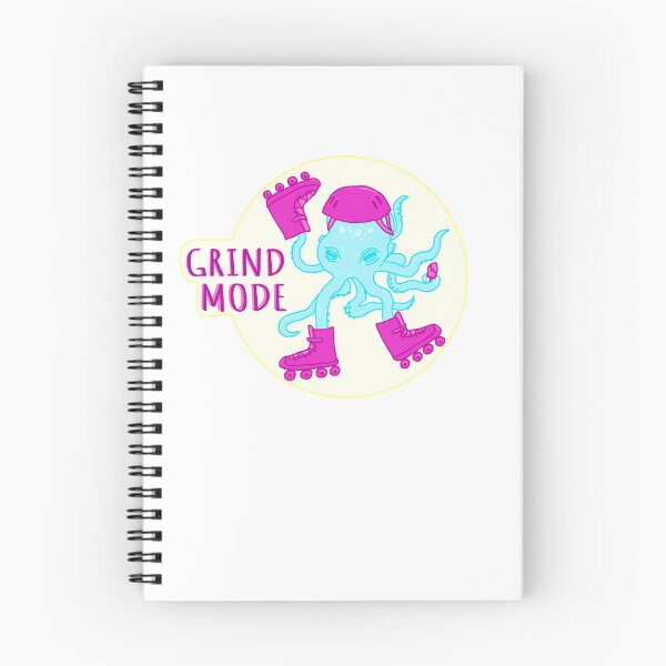 Item preview, Skater Octopus (Grind Mode) designed and sold by neelyane.