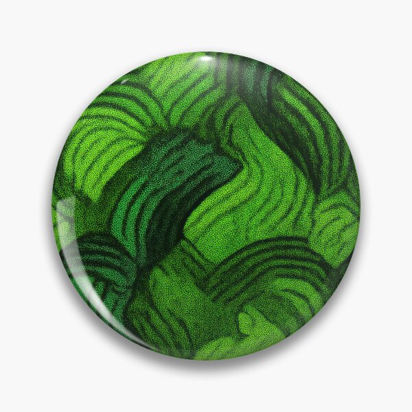 Item preview, Abstract organic wavy pattern in shades of lush green. designed and sold by Piotrek0001.