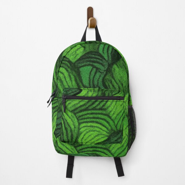 Item preview, Abstract organic wavy pattern in shades of lush green. designed and sold by Piotrek0001.