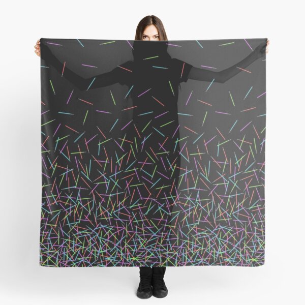 It's Raining Lightsabers - Dark Side Version Scarf