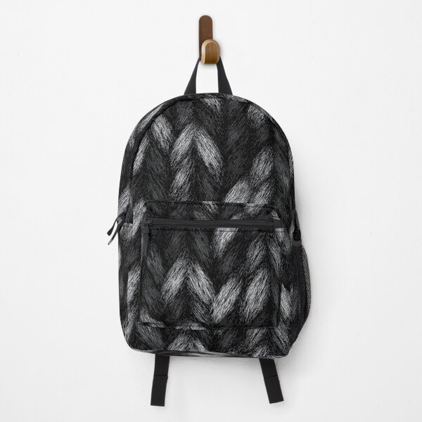Item preview, Monochrome knitted herringbone pattern with a distinct rich texture. designed and sold by Piotrek0001.