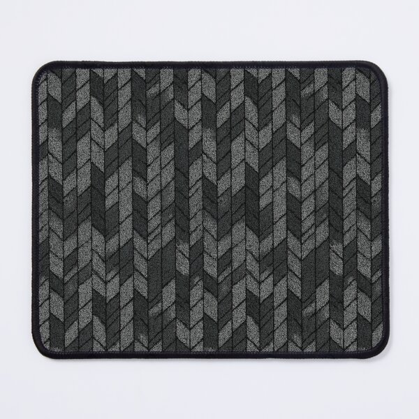 Item preview, Monochrome herringbone pattern with various intricate gray textures. designed and sold by Piotrek0001.