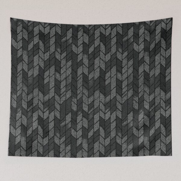 Item preview, Monochrome herringbone pattern with various intricate gray textures. designed and sold by Piotrek0001.