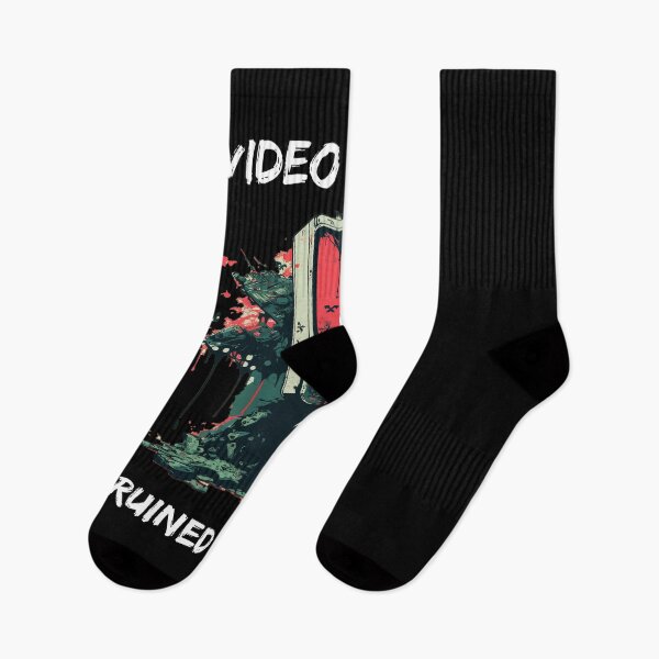 Item preview, Video Games Ruined My Life Funny Gamer Art designed and sold by Apex Designs.