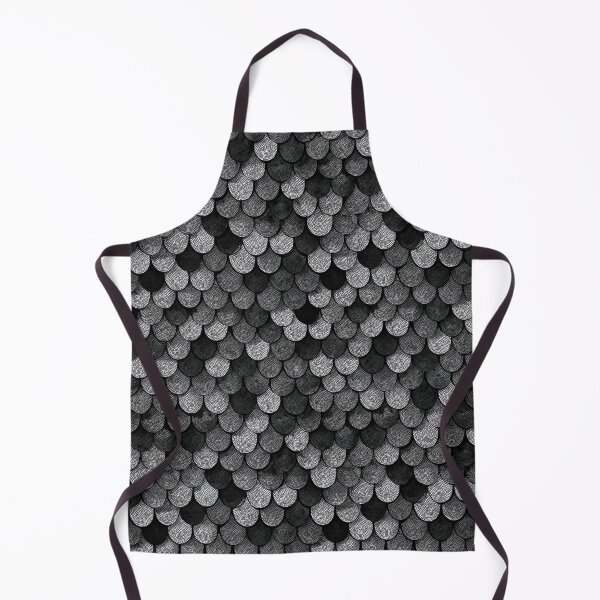 Item preview, Monochrome fish scale pattern with a fine mosaic texture. designed and sold by Piotrek0001.
