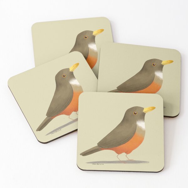 Item preview, Rufous Bellied Trush designed and sold by julianamotzko.