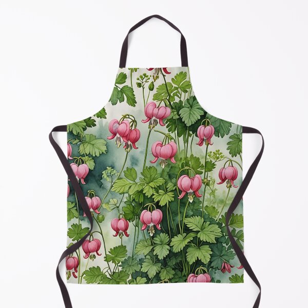 Item preview, dicentra peregrina flowers gouache style designed and sold by Ponted.