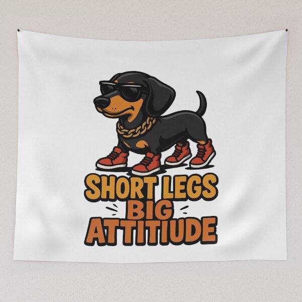 Item preview, Short Legs Big Attitude dachshund  designed and sold by k3rstman1.