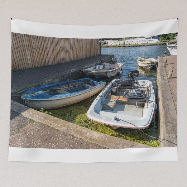 Item preview, Boats on the Bure in Horning, Norfolk Broads designed and sold by yackers1.