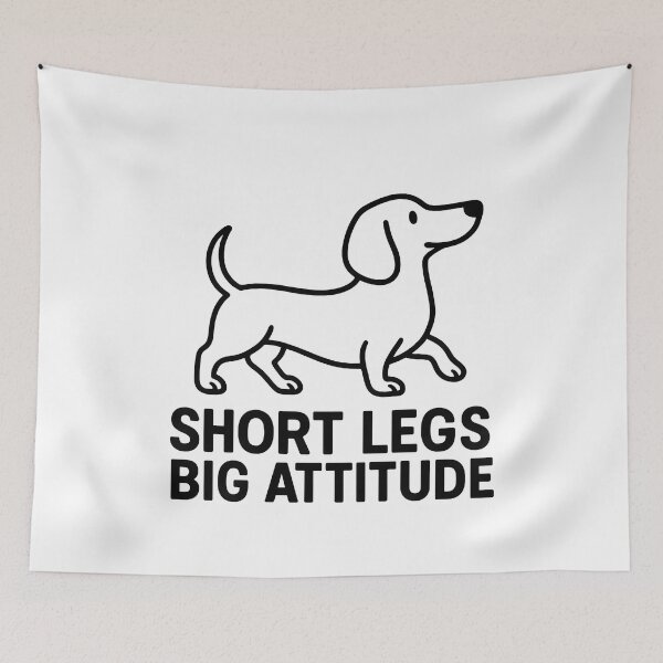 Item preview, Short Legs Big Attitude dachshund  designed and sold by k3rstman1.