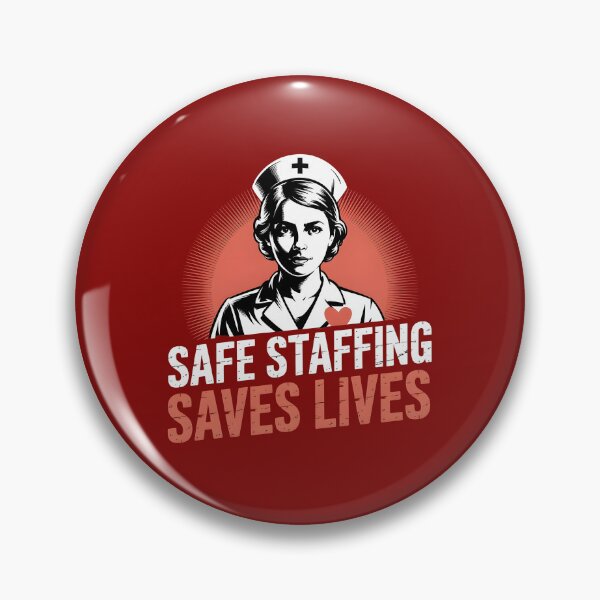 Item preview, Safe Staffing Saves Lives nurse gift idea  designed and sold by Pawel Oska.