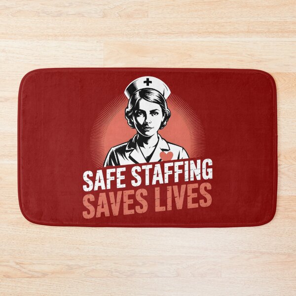 Item preview, Safe Staffing Saves Lives nurse gift idea  designed and sold by Pawel Oska.