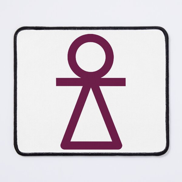 Item preview, Sign of Tanit [Tyrian Purple (sign only)] designed and sold by jorellaf.