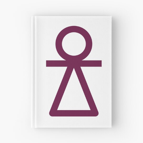 Item preview, Sign of Tanit [Tyrian Purple (sign only)] designed and sold by jorellaf.